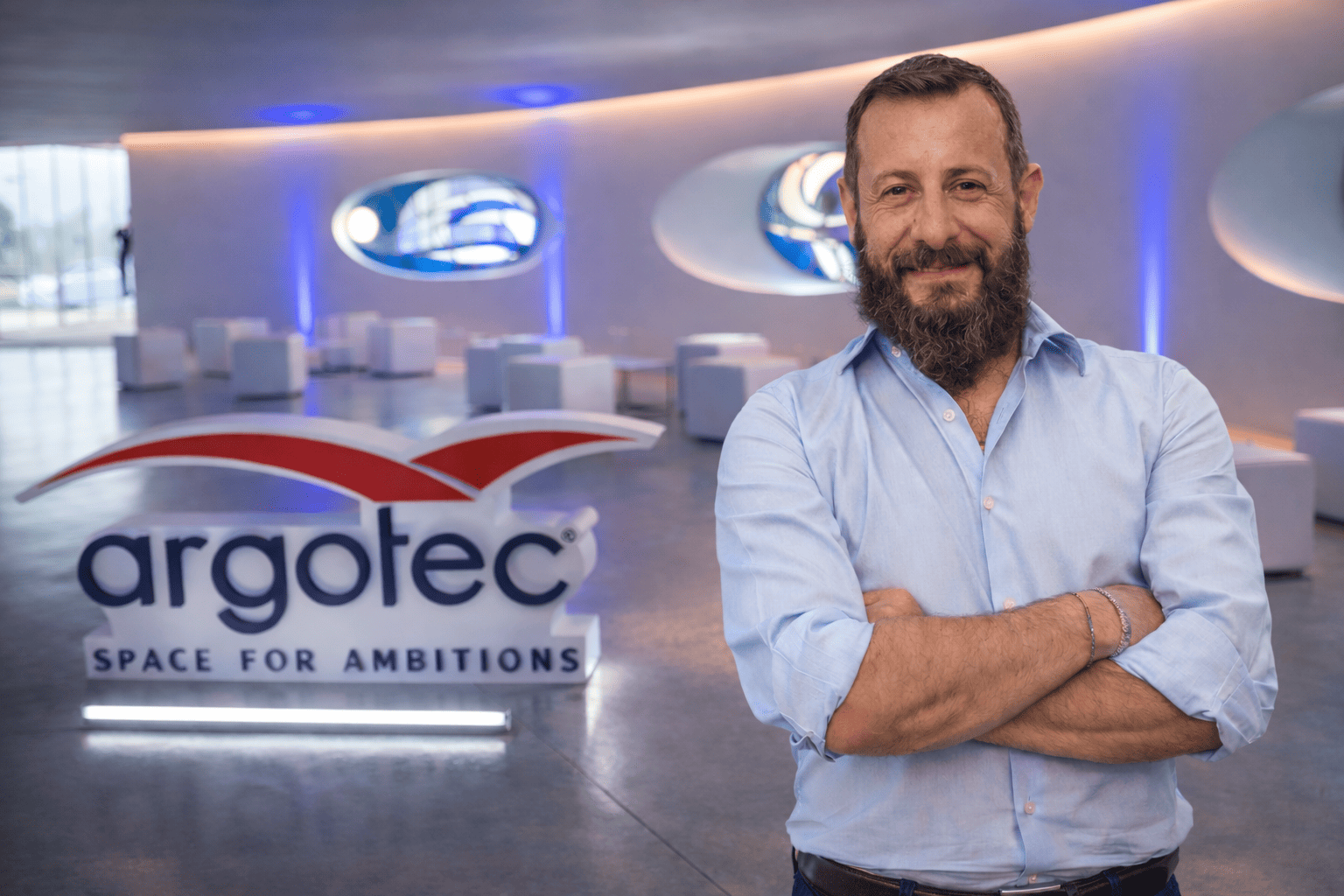 L'amministratore di Federconsulting Group in un ambiente aziendale